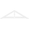 Ekena Millwork Pitch Artisan Architectural Grade PVC Gable Pediment, 72"W x 21"H x 1"P (7/12) GPP072X021X100ART - alternate 5